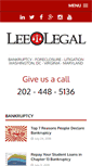 Mobile Screenshot of lee-legal.com
